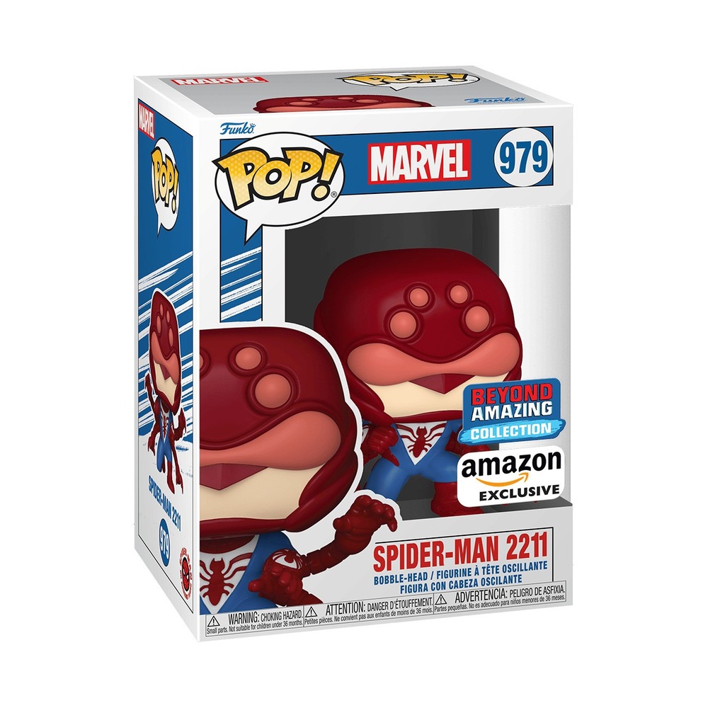 Funko Pop Marvel Spider-Man 2211 Amazon Exclusive 979 Vinyl Figure 60248